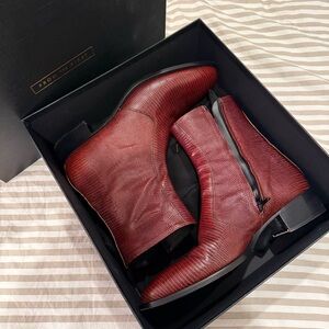 From the First | Luca 2 Brown Lizard Boots Size 44